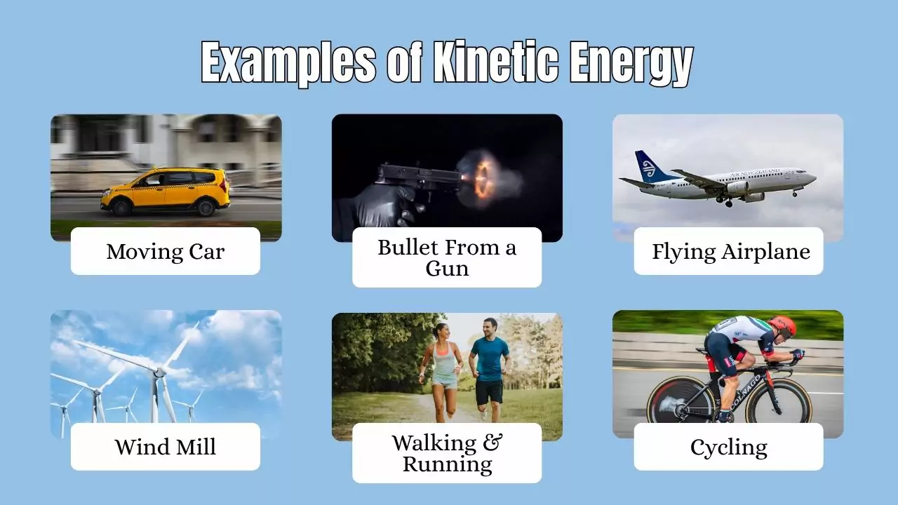 Examples of Kinetic Energy