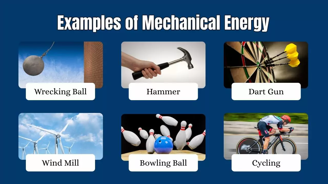 Examples of Mechanical Energy