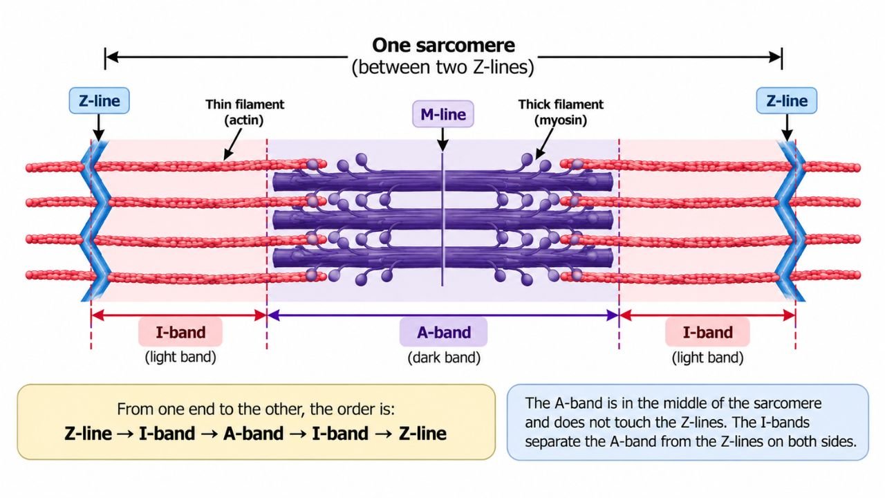 What Is an A-Band in Biology