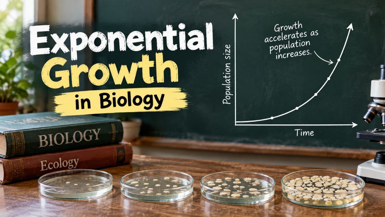 Exponential Growth in Biology