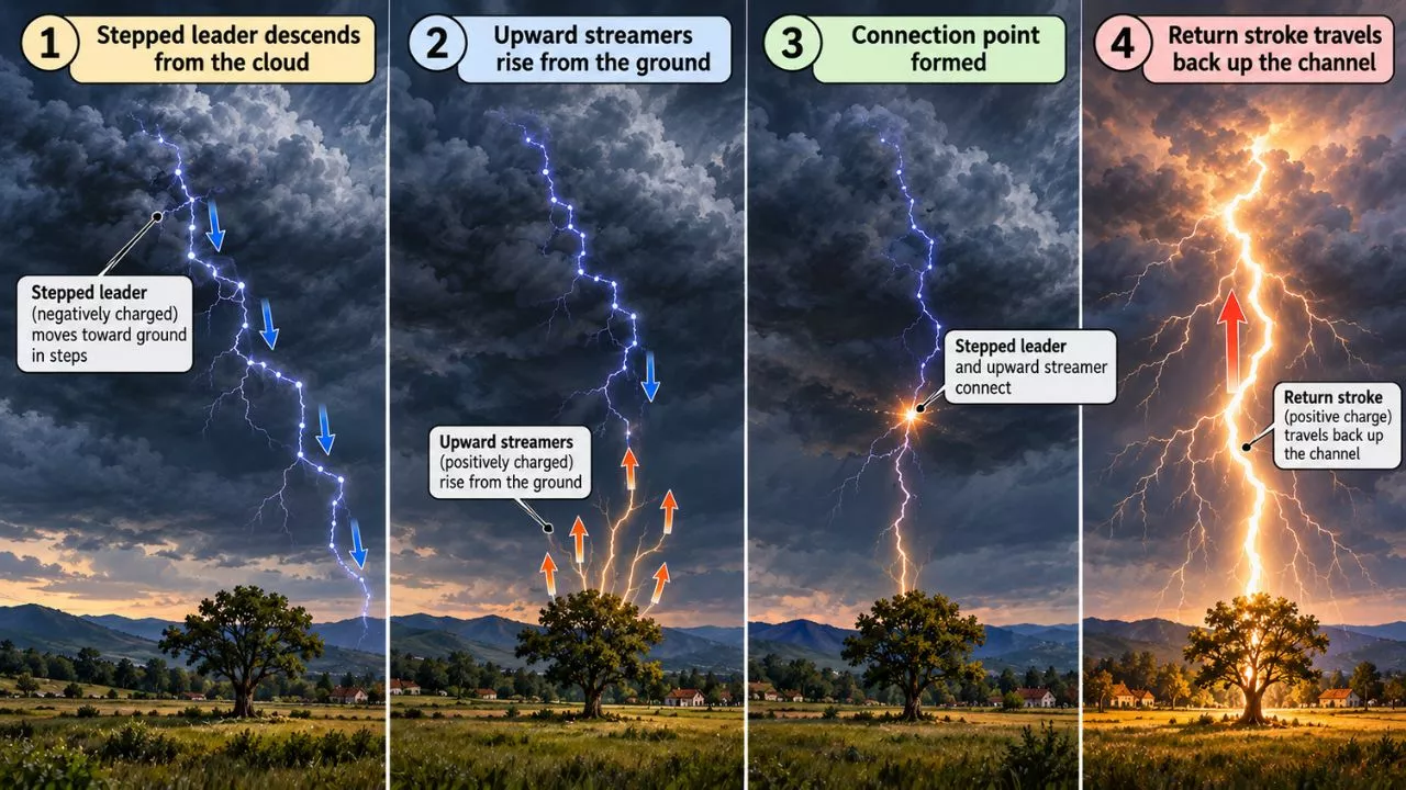 How Does Lightning Form